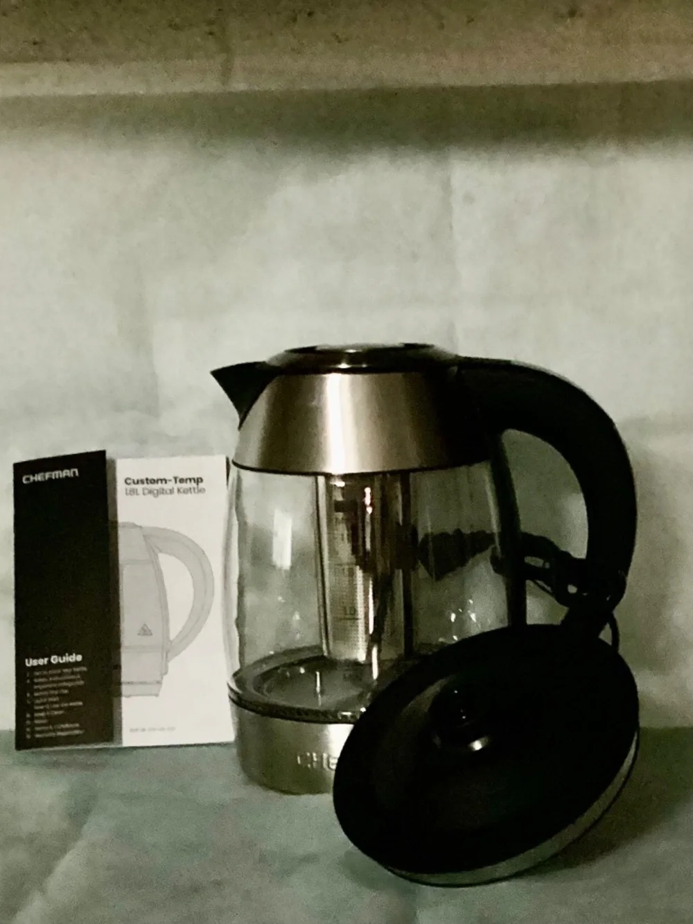 Chefman Stainless Steel Electric Kettle